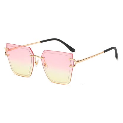 Women's Rimless Sunglasses