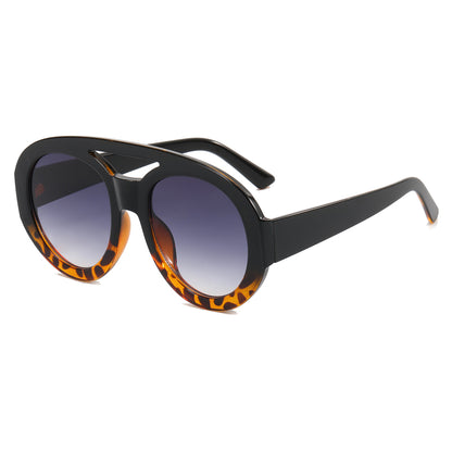 Flat-Top Oversized Sunglasses