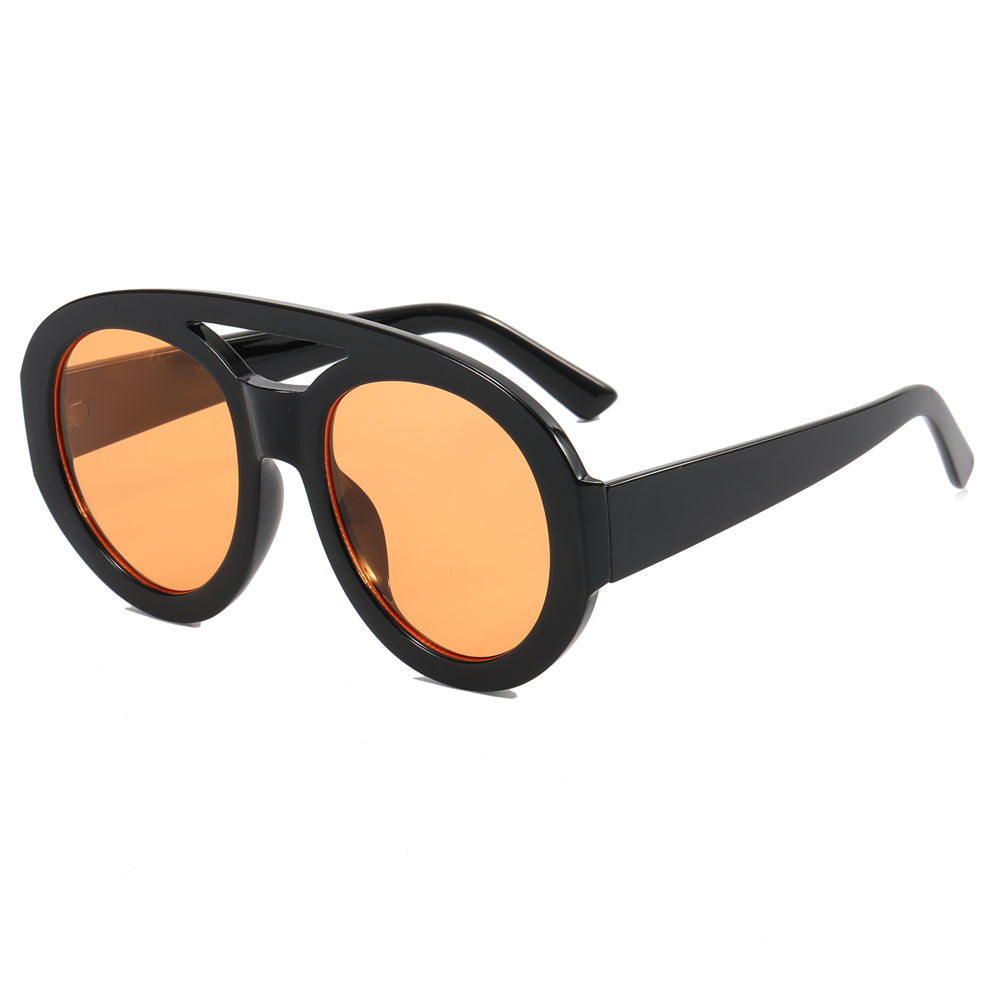 Flat-Top Oversized Sunglasses