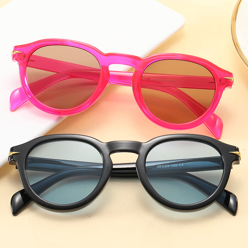 Round Retro Sunglasses 