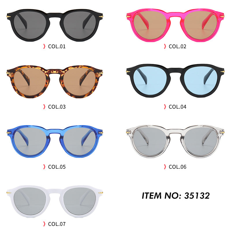 Round Retro Sunglasses 