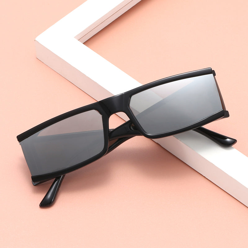 Rectangle Mirrored Sunglasses