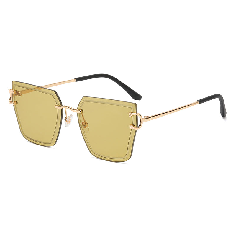 Women's Rimless Sunglasses