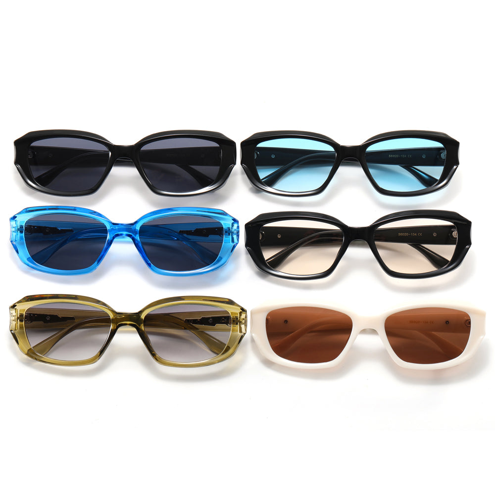 Rectangular Frame Sunglasses 