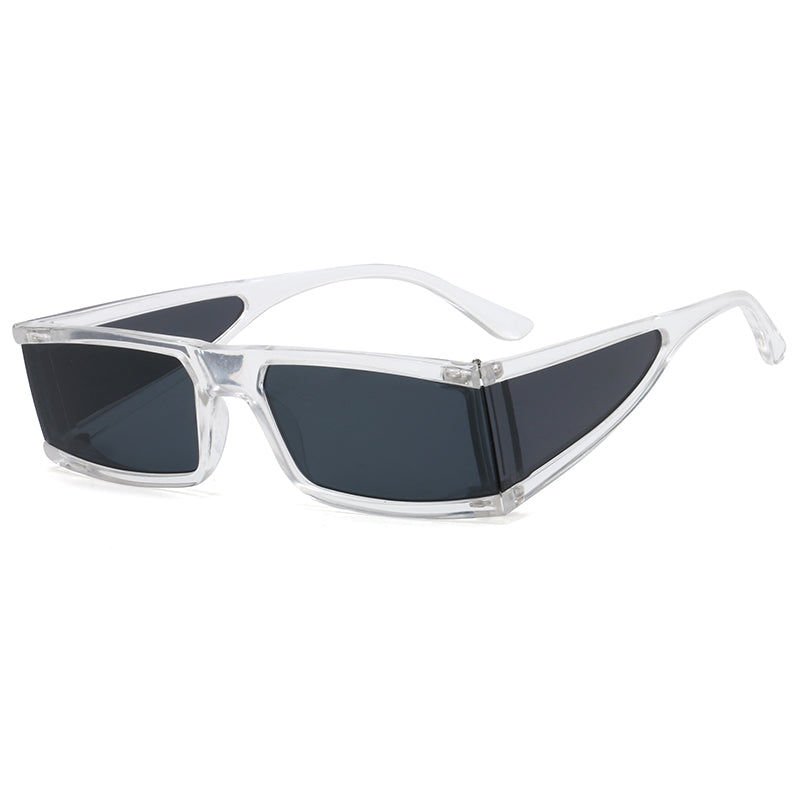 Rectangle Mirrored Sunglasses